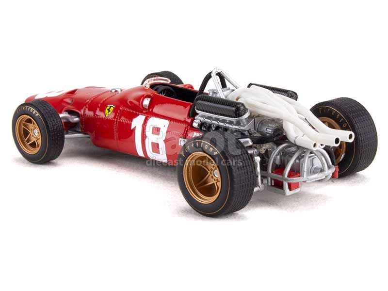 Ferrari 312/67 #20 Chris Amon 3° Posto GP Monaco 1967 – 1/18 Tecnomodel Mythos Series - Foto 2