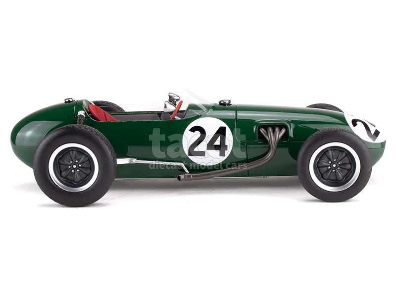 Lotus 12 ミニカー モナコGP 1958 #26 Lotus - 12 Monaco GP 1958 - Tecnomodel - 1/18 - Autos Miniatures Tacot