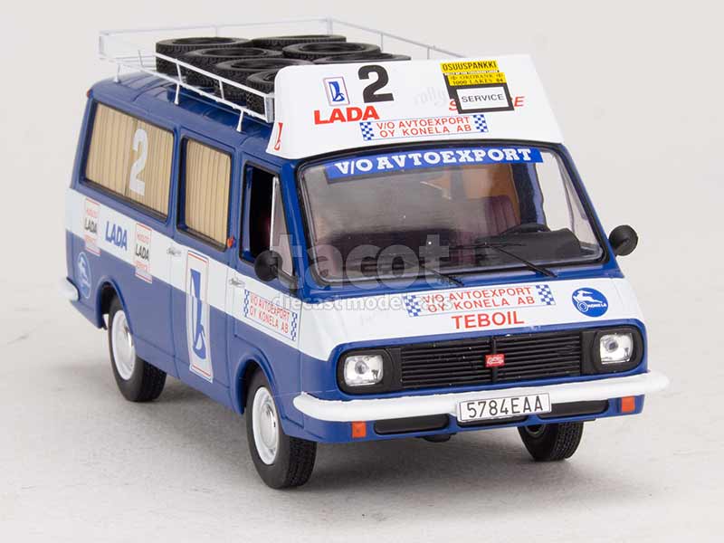 98201 RAF 2203 Assistance Rally 1000 Lakes 1984