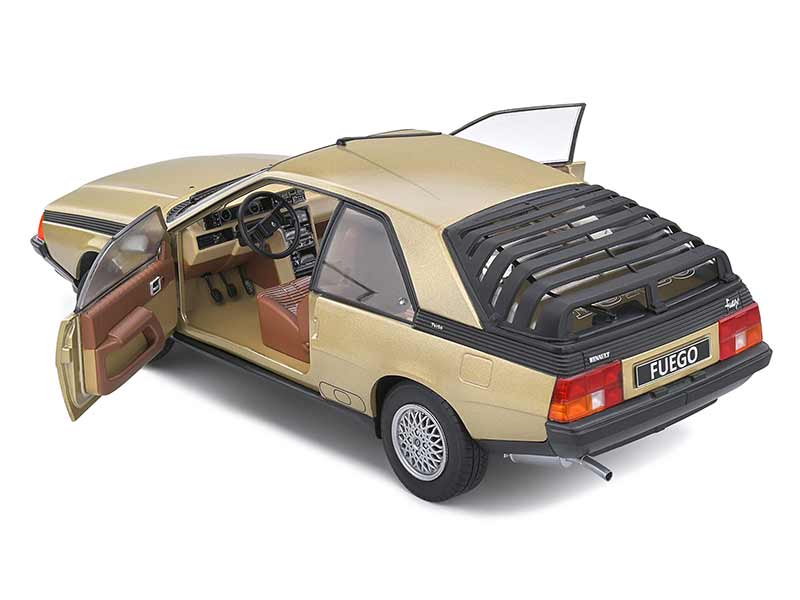 Solido 1/18 - Renault Fuego Turbo Sepia Bronze 1980 - Neuve Sous Boîte