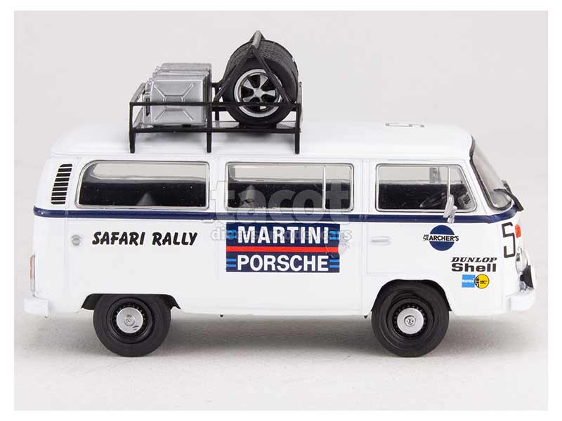 Volkswagen - Combi T2 Team Porsche Martini Safari Rally - Modèle Presse