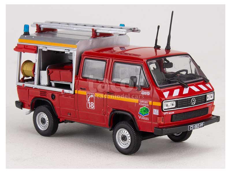 Schabak 1/43 VW Transporter Syncro Pompiers Notruf 112 - Neuf En Boîte