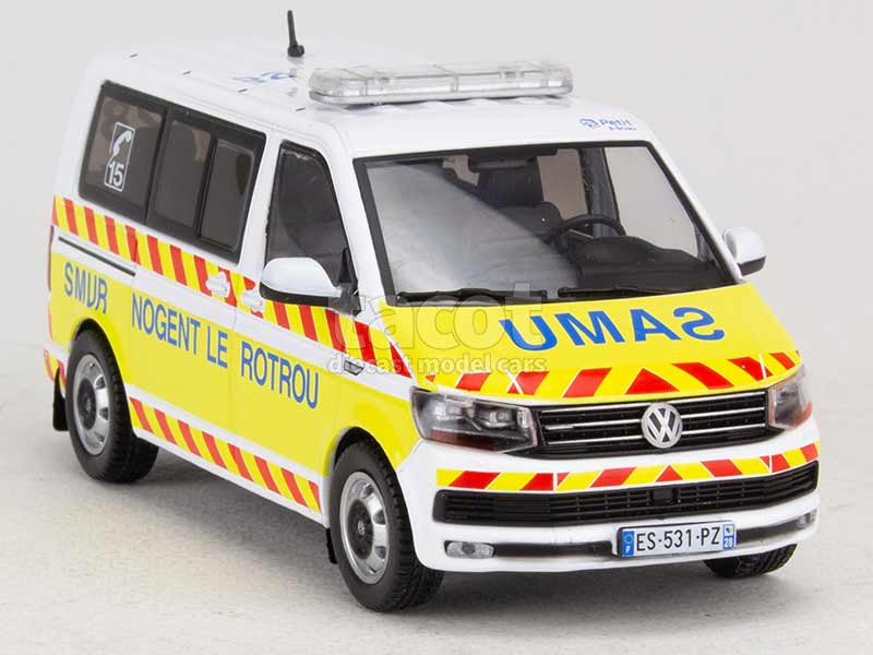 Miniature VOLKSWAGEN T6 POMPIER SDIS 06 - ALPES-MARITIMES