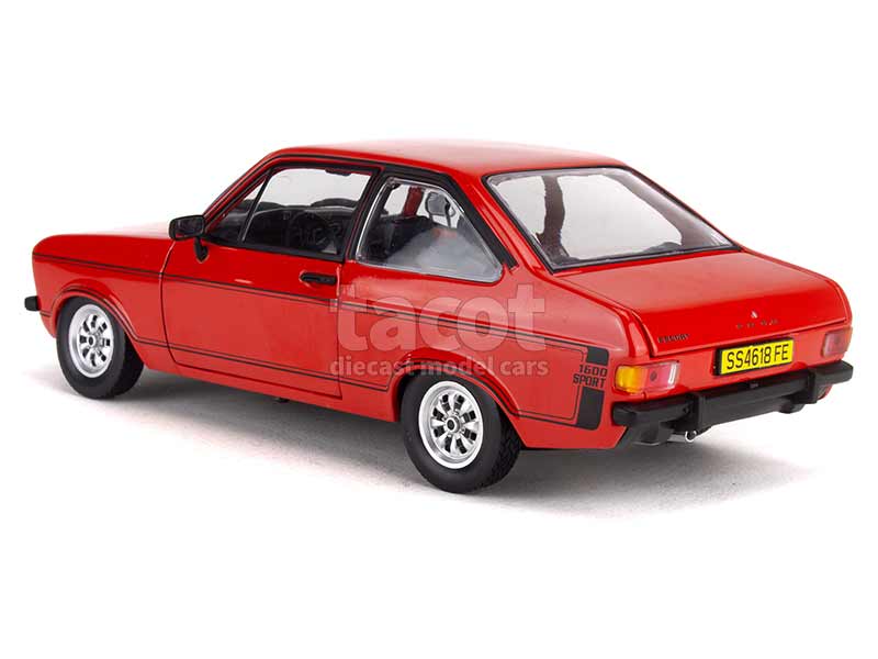 Ford Escort MKII 1600 Sport 1975 – Sunstar 1/18 – Vert – Neuve En Boîte