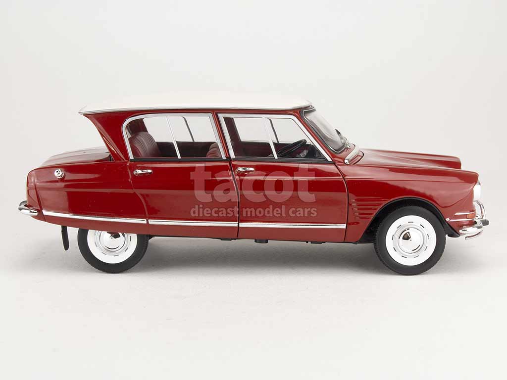 Citroën Ami 6 Club 1968 Corsaire Red 1:18