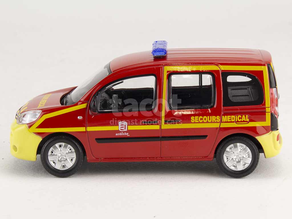 RENAULT Kangoo Van Sapeurs Pompiers Chef De Group (2023), Red White RENAULT Kangoo Van Sapeurs Pompiers Chef De Group (2023), Red White