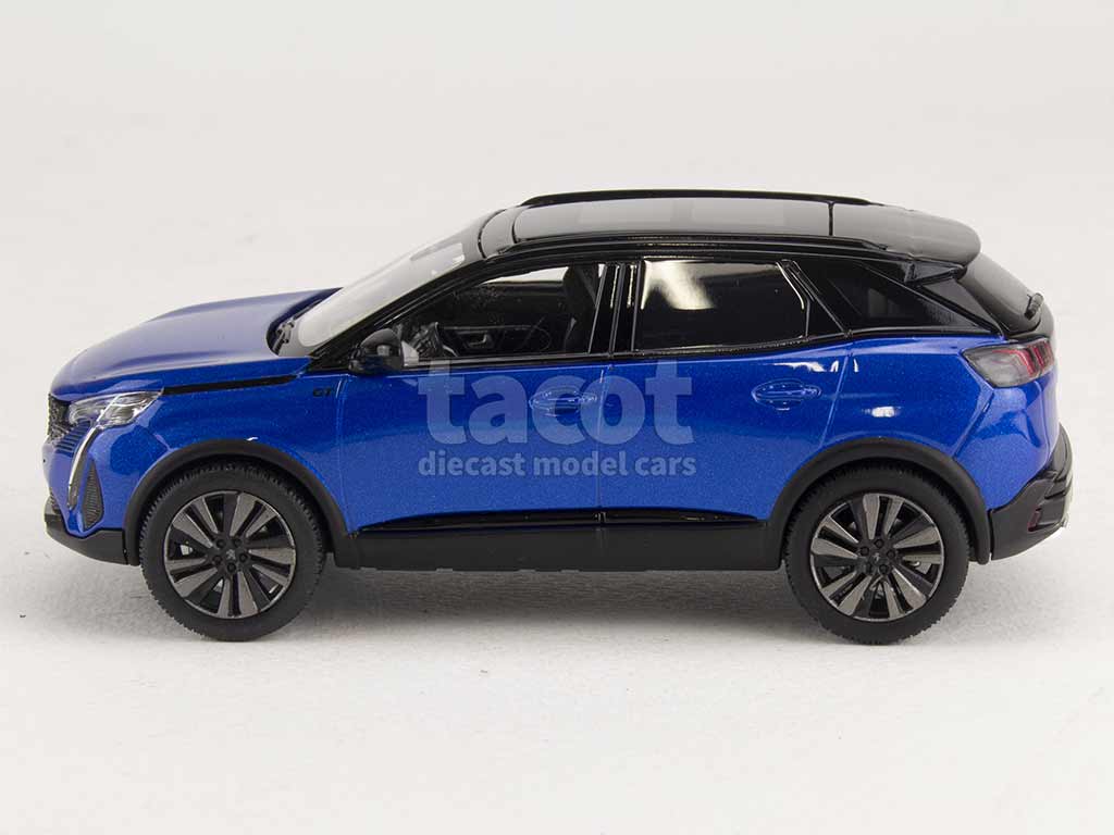 Peugeot - 3008 GT Black Pack 2021 - Norev - 1/43 - Autos Miniatures Tacot