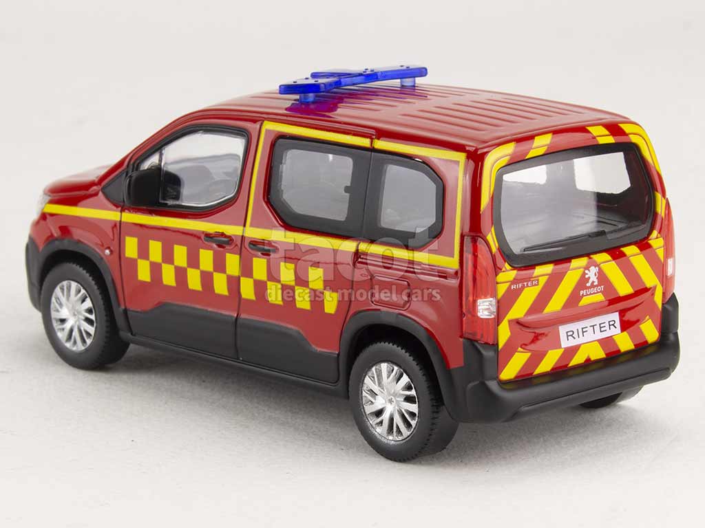 98568 Peugeot Rifter Pompiers 2019