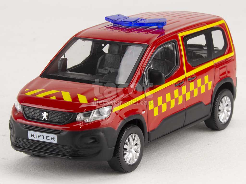 98568 Peugeot Rifter Pompiers 2019