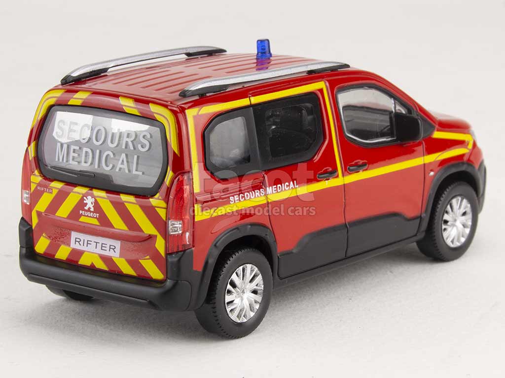 98569 Peugeot Rifter Pompiers 2019