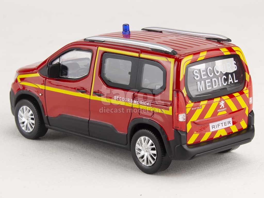 98569 Peugeot Rifter Pompiers 2019