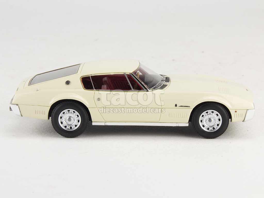 Jensen Nova Vignale 1967 Blanche - Matrix 1/43 (résine, Modèle Neuf)