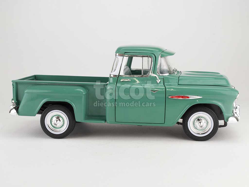 AUTO WORLD 1957 CHEVROLET 3100 STEPSIDE PICKUP TRUCK