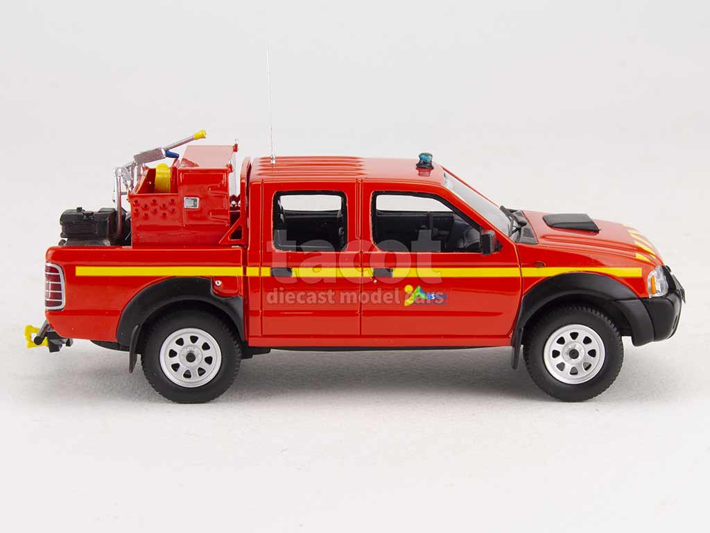 Nissan NP300 Double Cabine - Pompiers CCFL - Échelle 1/43 - Alarme - Neuf