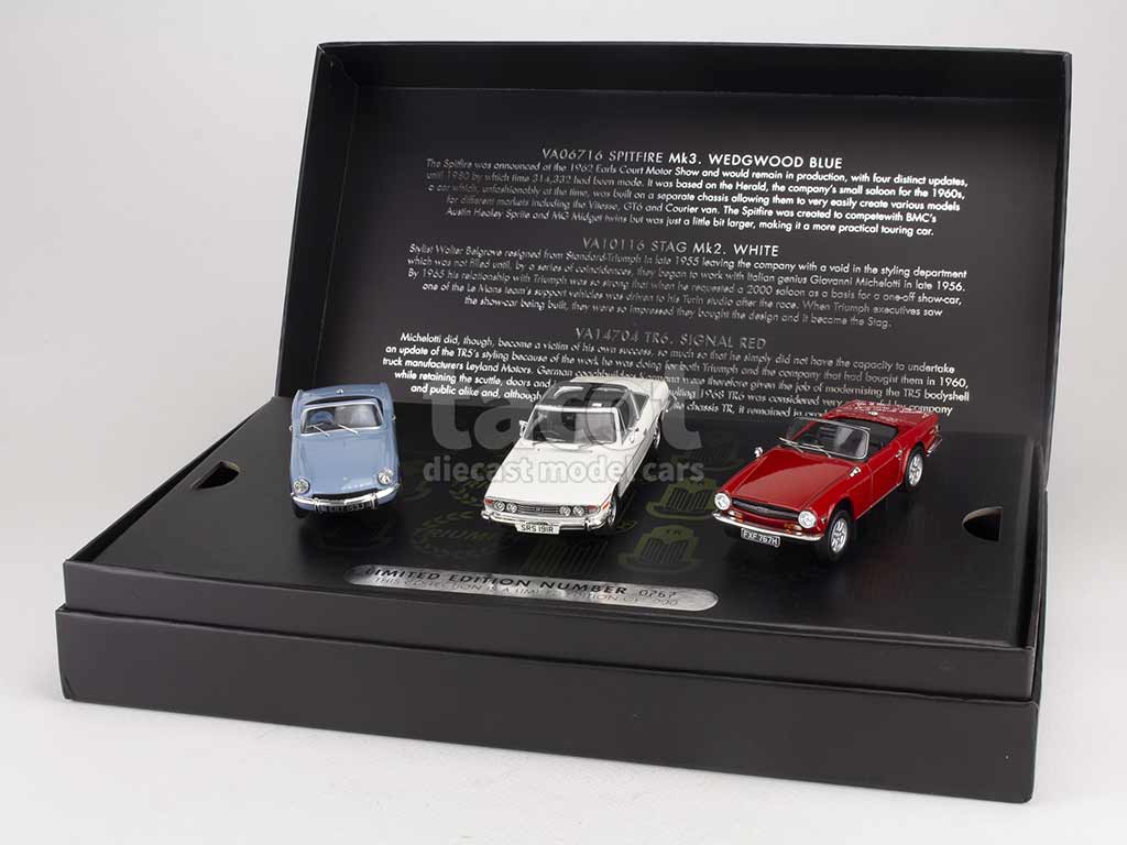 98672 Triumph Set Spitfire/ TR6/ Stag