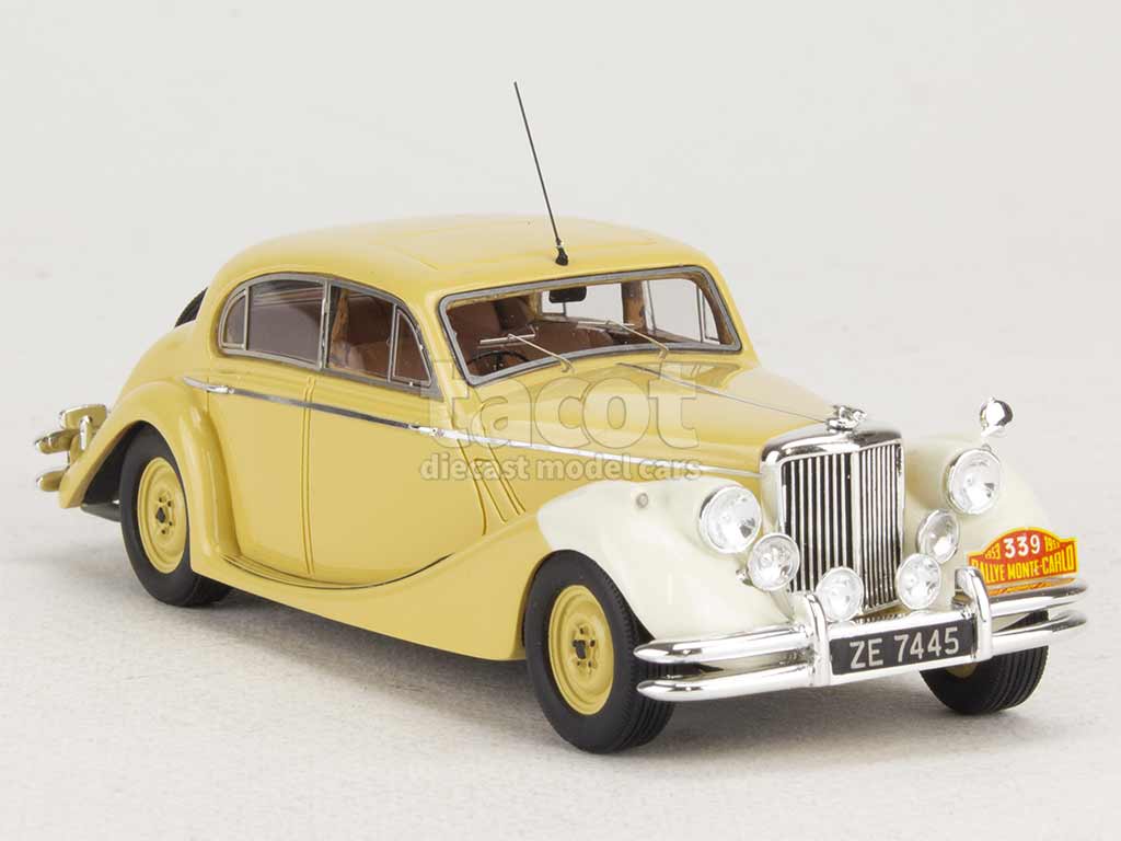 miniature 1/43 jaguar mkv #211 - 3ème rallye monte carlo , matrix