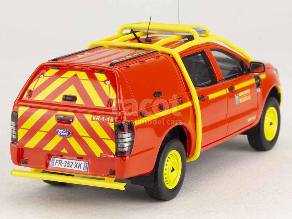 98733 Ford Ranger Double Cabine C.D.G. Pompiers