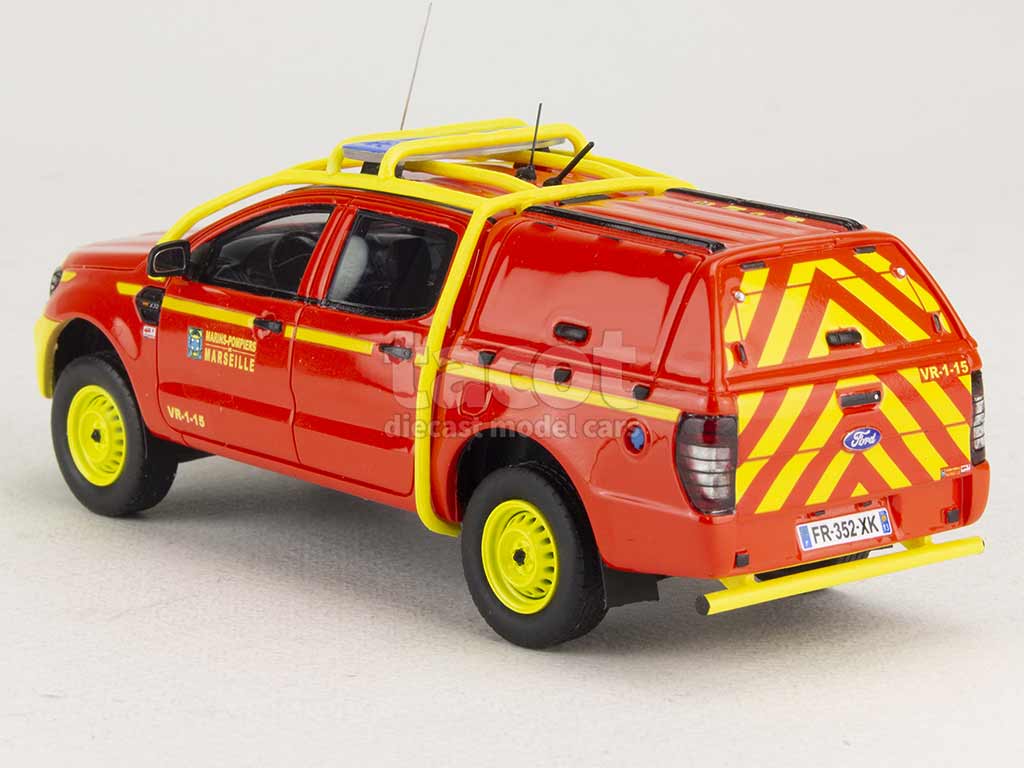 98733 Ford Ranger Double Cabine C.D.G. Pompiers