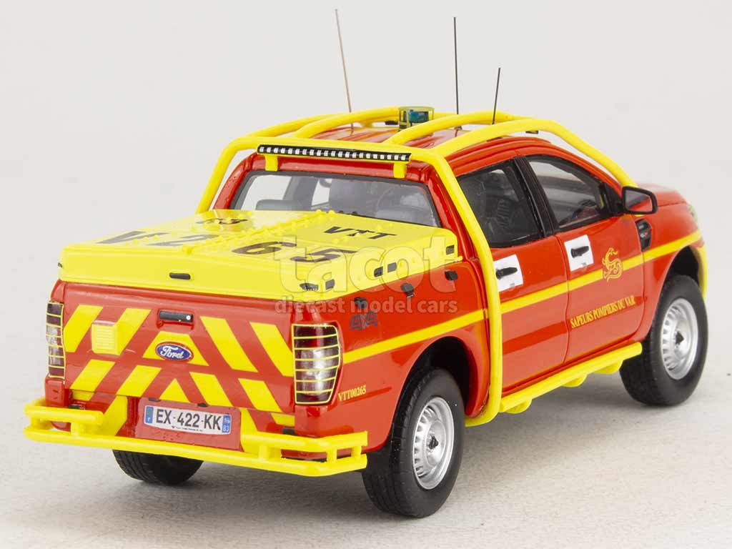 98734 Ford Ranger Double Cabine VTT Pompiers