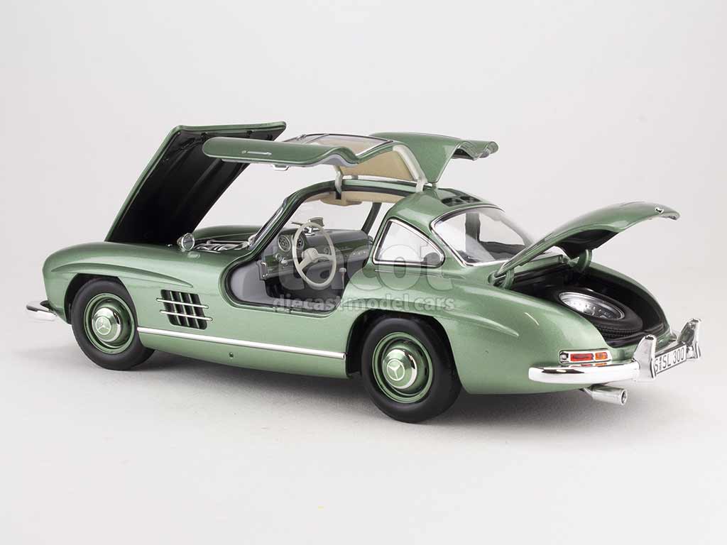 Norev 1:18 Mercedes-Benz 300  W186  Año De Construcción 1955 Oscuro Rojo 183705