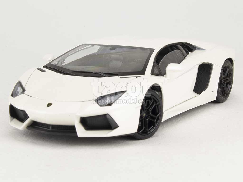 Mondo Motors Lamborghini Aventador Orange 1/54 Métal Voiture Miniature