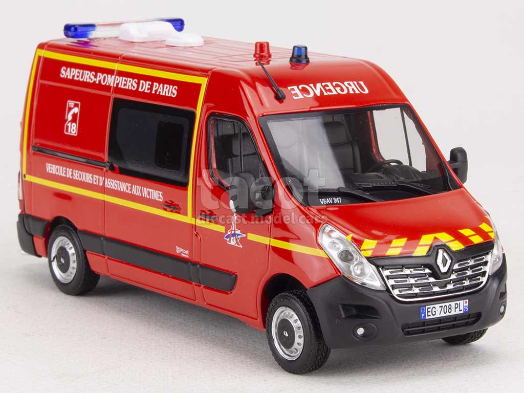 98771 Renault Master III VSAV Picot Pompier 2014