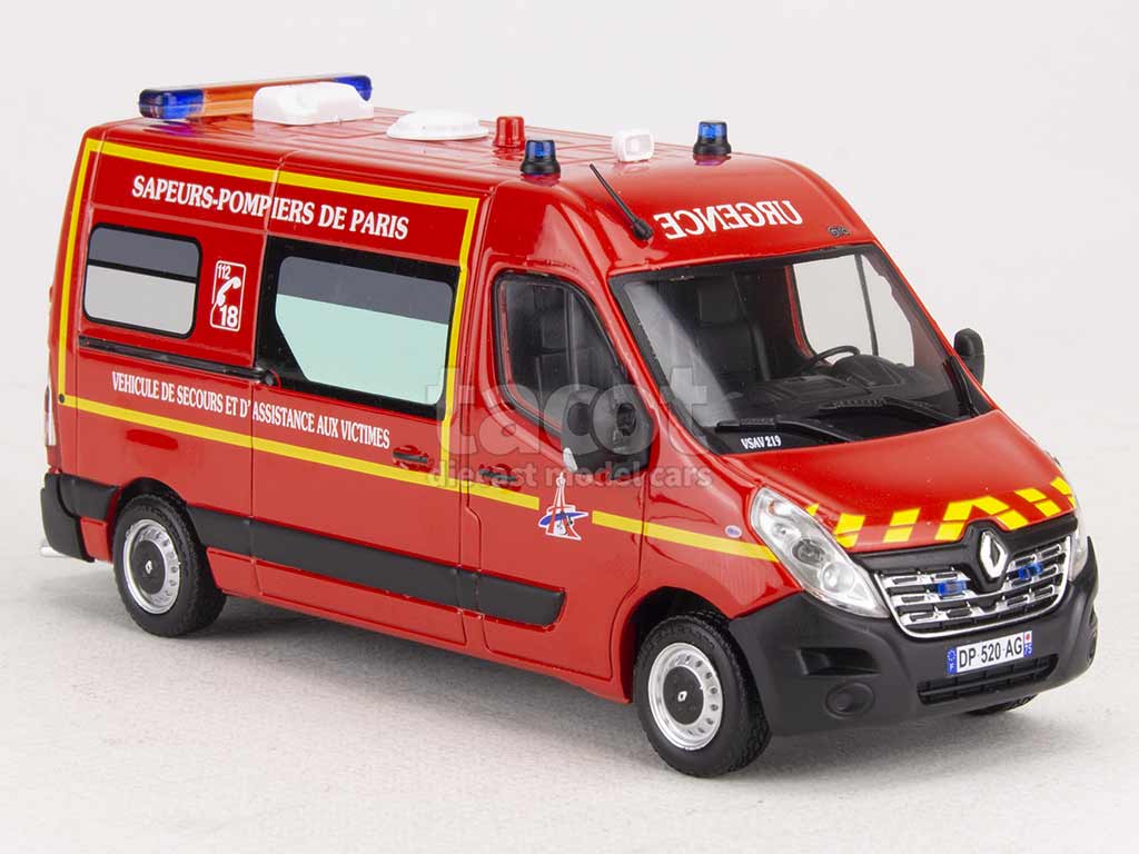 98772 Renault Master III VSAV Gifa Pompiers 2014