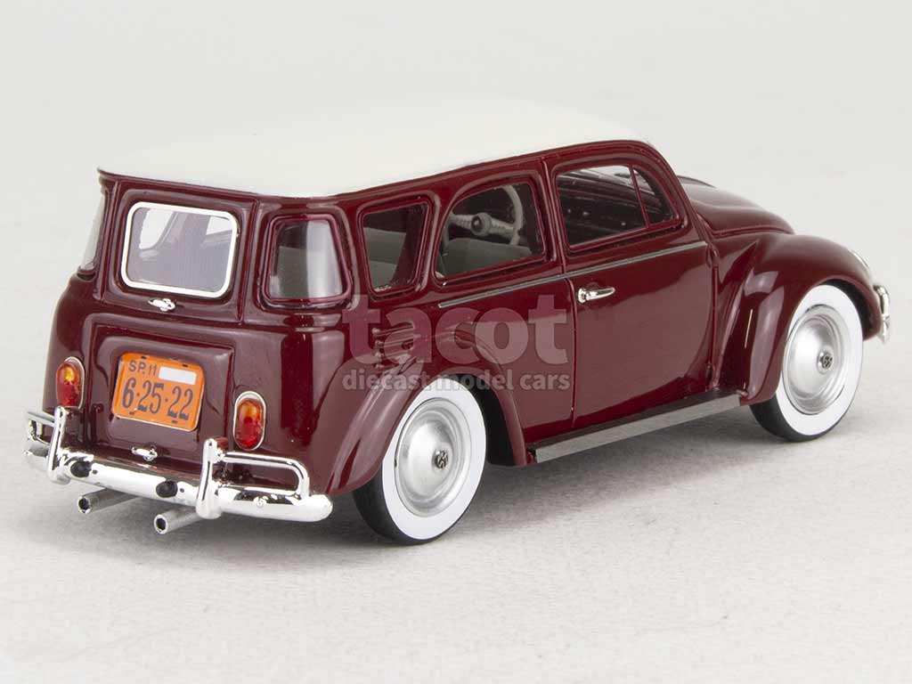 Matrix 1/43 – Volkswagen Fusca SW Prototype 1962 – Marron, Résine, Neuf