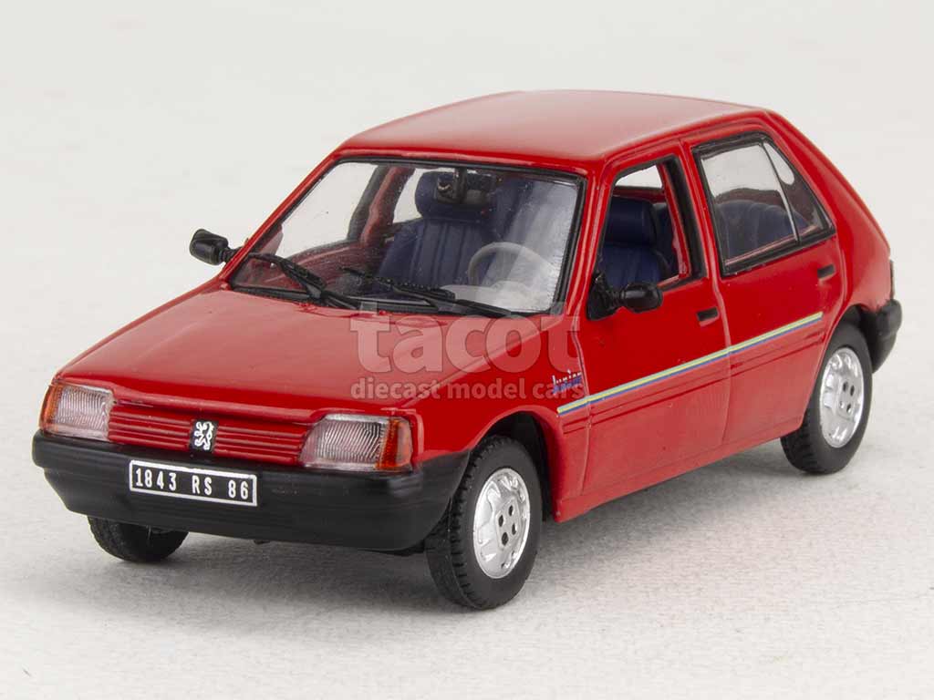 Peugeot - 205 Junior 5 Doors 1988 - Norev - 1/43 - Autos Miniatures Tacot