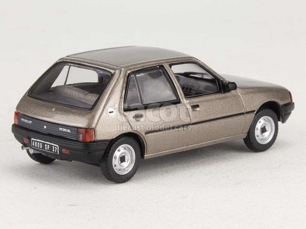 PEUGEOT 205 GL 1988 Brun métallique