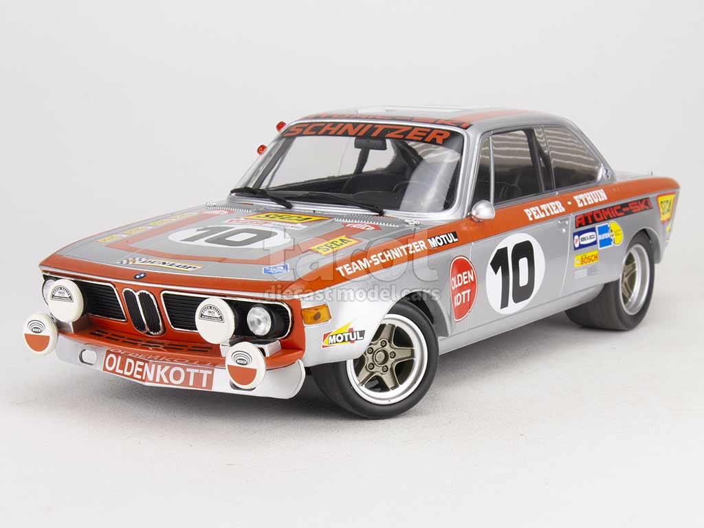 7月以降発売予定BMW 2800 CS TEAM SCHNITZER MOTUL N 10 24h SPA 1972  WHITE RED Minichamps 18 ミニカー 価格比較