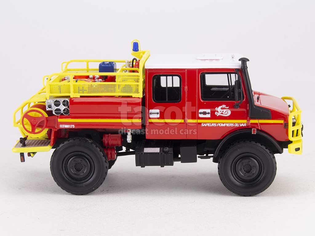 98840 Mercedes Unimog 1550L Double Cabine CCFM Pompiers