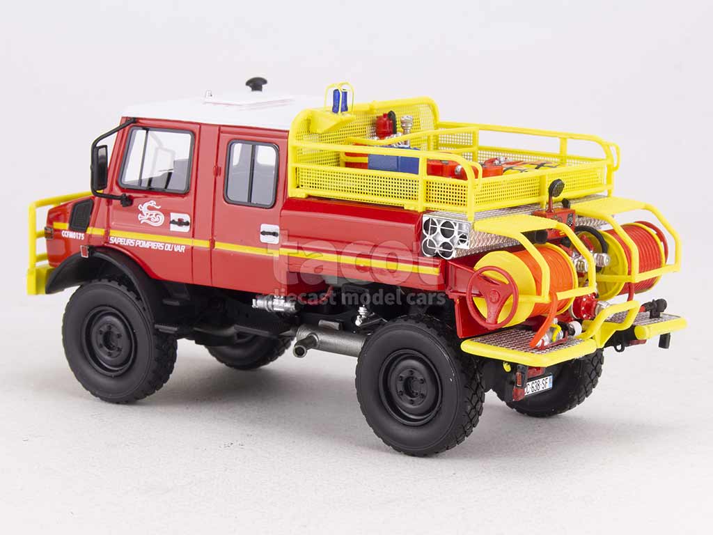 98840 Mercedes Unimog 1550L Double Cabine CCFM Pompiers