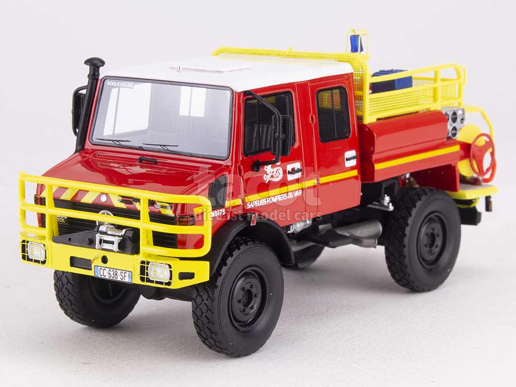 98840 Mercedes Unimog 1550L Double Cabine CCFM Pompiers