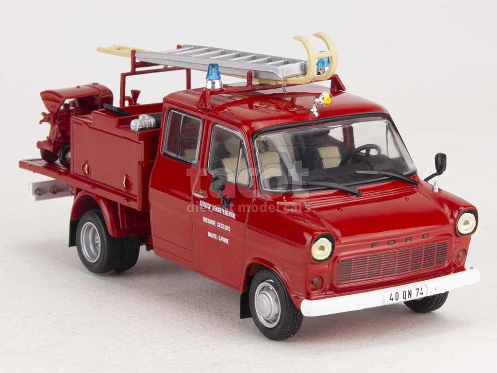 98876 Ford Transit MKI Pompiers 190 VPI Maheu Labrosse 1977