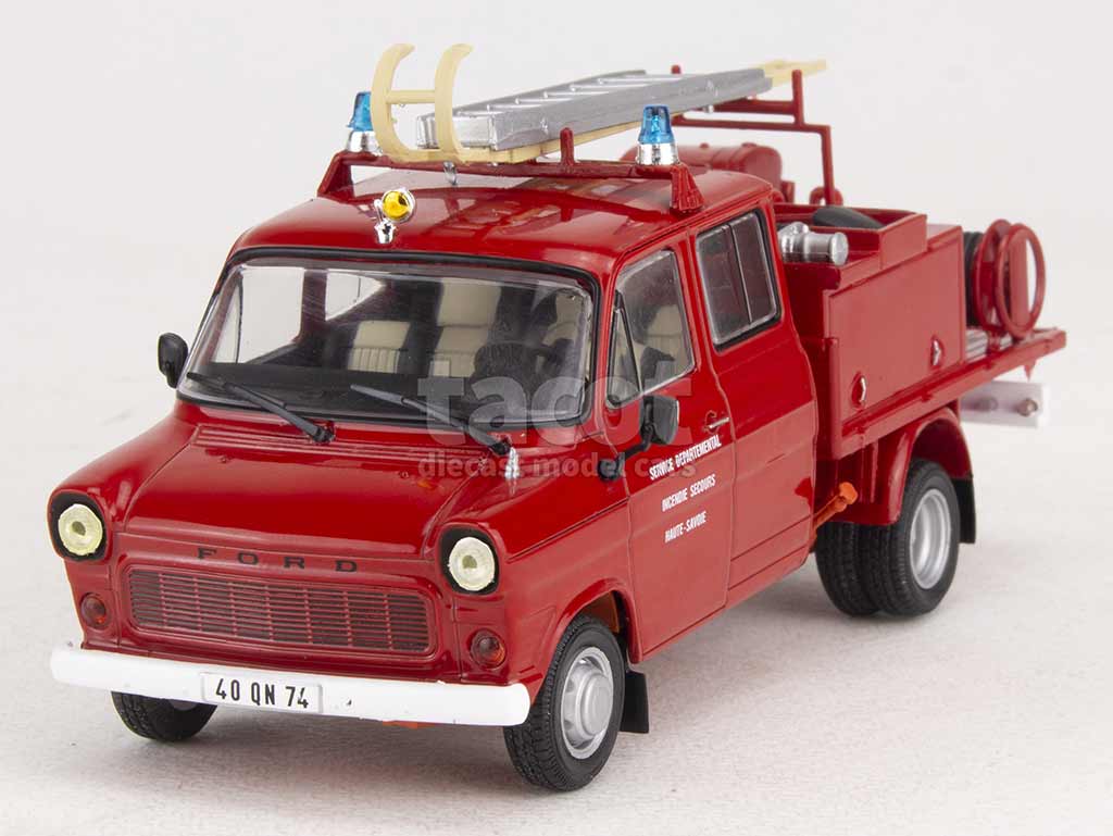 98876 Ford Transit MKI Pompiers 190 VPI Maheu Labrosse 1977