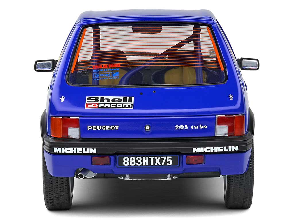 98887 Peugeot 205 Rallye Gr.A Tour de Corse 1990