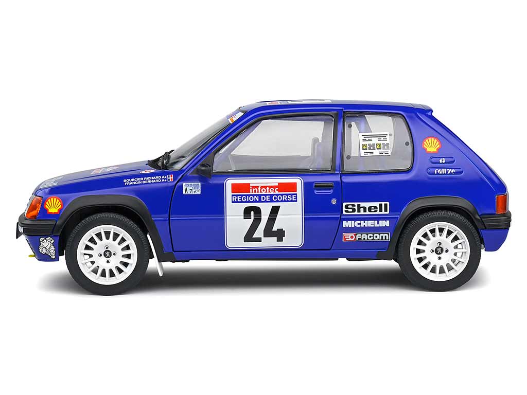 98887 Peugeot 205 Rallye Gr.A Tour de Corse 1990