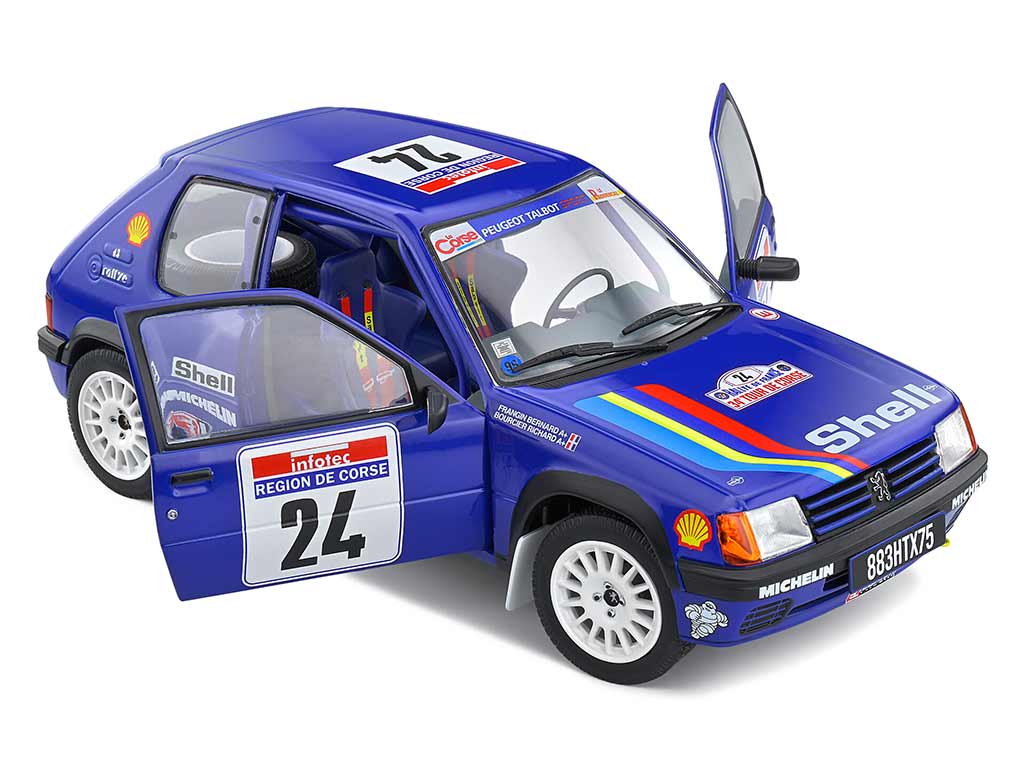 98887 Peugeot 205 Rallye Gr.A Tour de Corse 1990