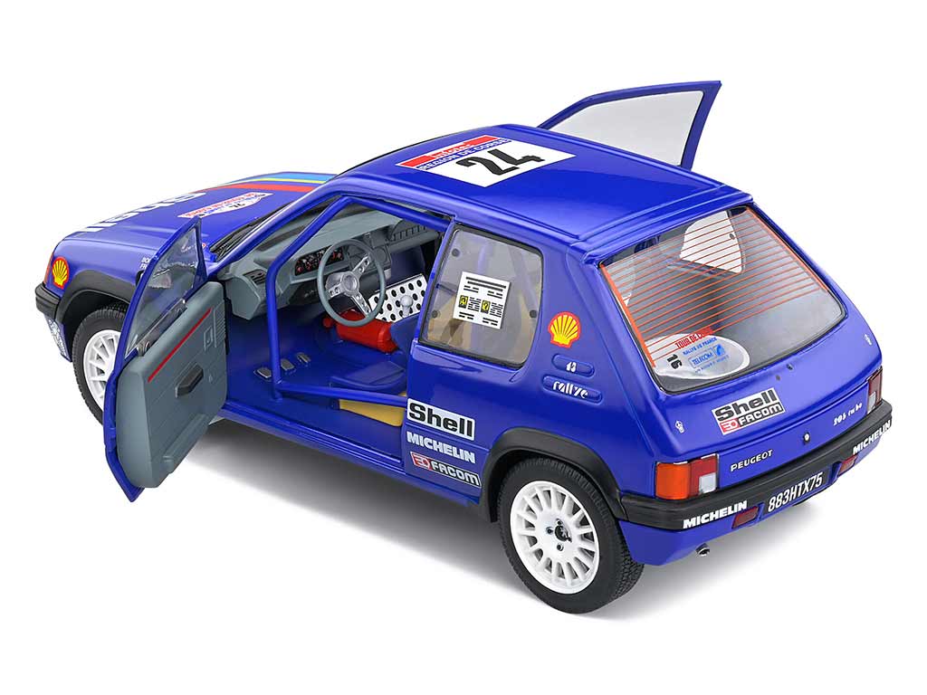 98887 Peugeot 205 Rallye Gr.A Tour de Corse 1990