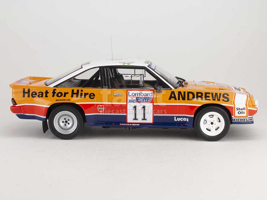 Opel - Manta 400 RAC Rally 1985 - IXO - 1/18 - Autos Miniatures Tacot