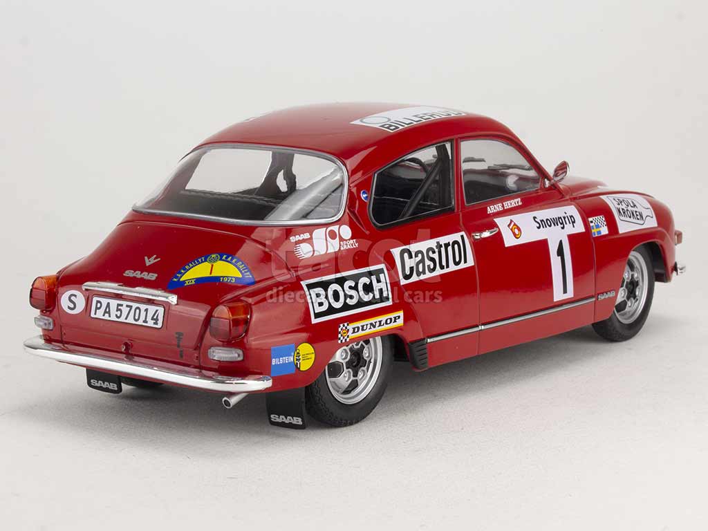 Saab 96 V4 Sieger Rally Schweden 1973 Hertz 1/18 NEU (Neu und originalverpackt) in Oberrüti für