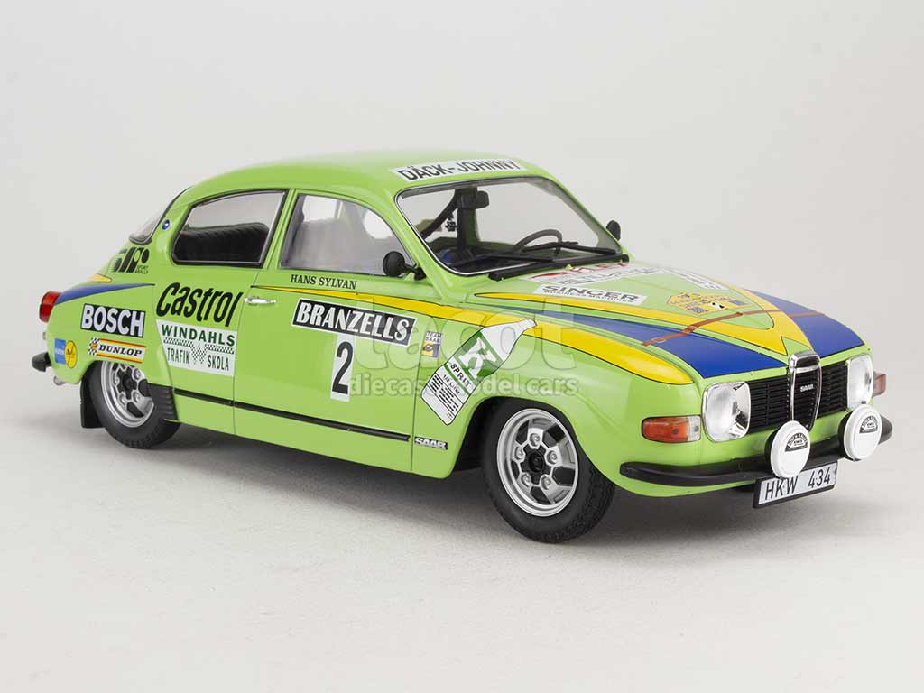 98910 Saab 96 V4 Swedish Rally 1976