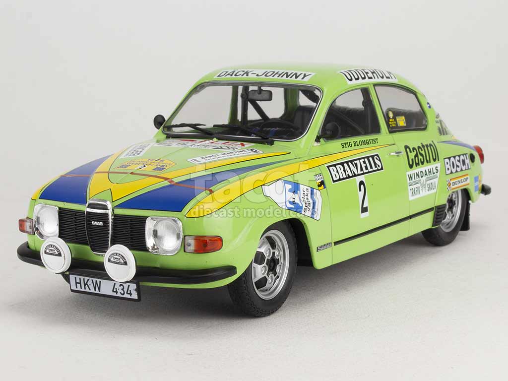 98910 Saab 96 V4 Swedish Rally 1976