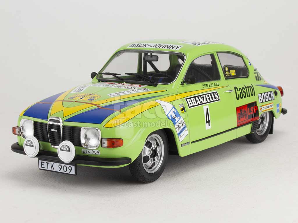 1/18 サーブ96 V4 1976スウェーデンラリー 優勝 #4 ixo製