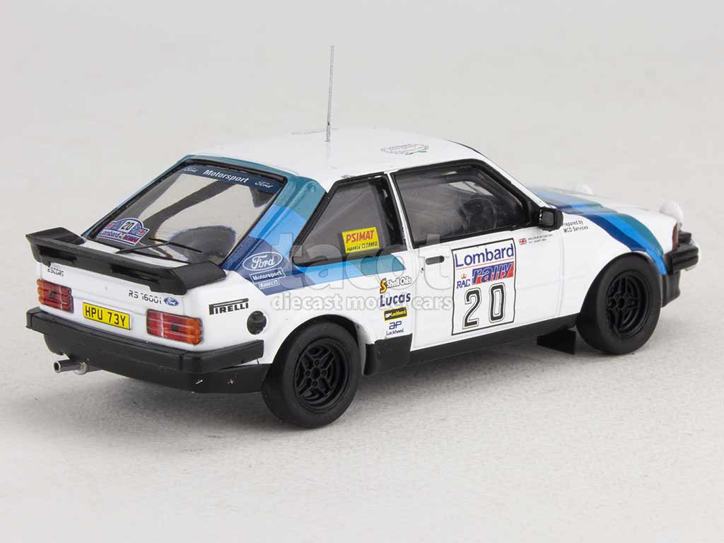 98912 Ford Escort MKIII 1600i RAC Rally 1983