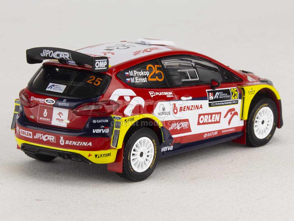 Décalcomanies 1/43e Ford Fiesta R5 Thomas Chauffray - Rallye De Pont-l'Évêque 2018 - Réf. #055 - Neuf