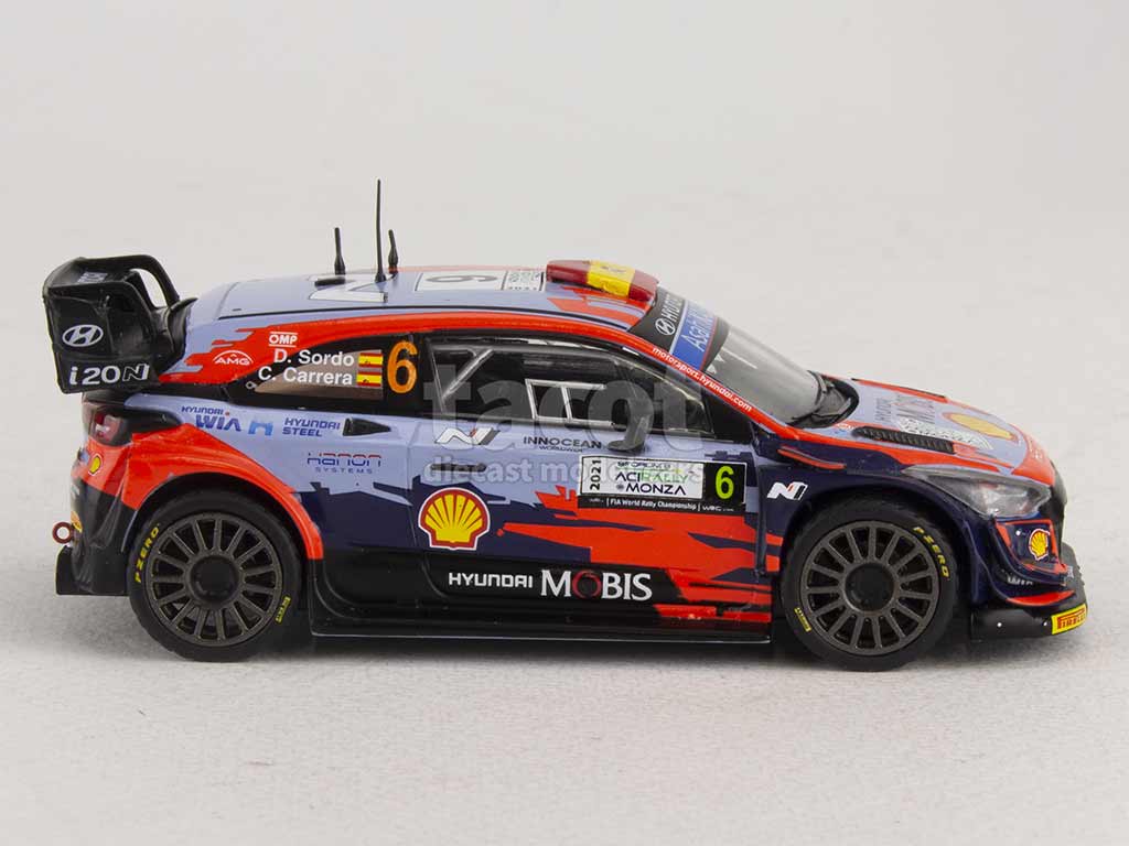 98916 Hyundai i20 Coupe WRC Rally Monza 2021
