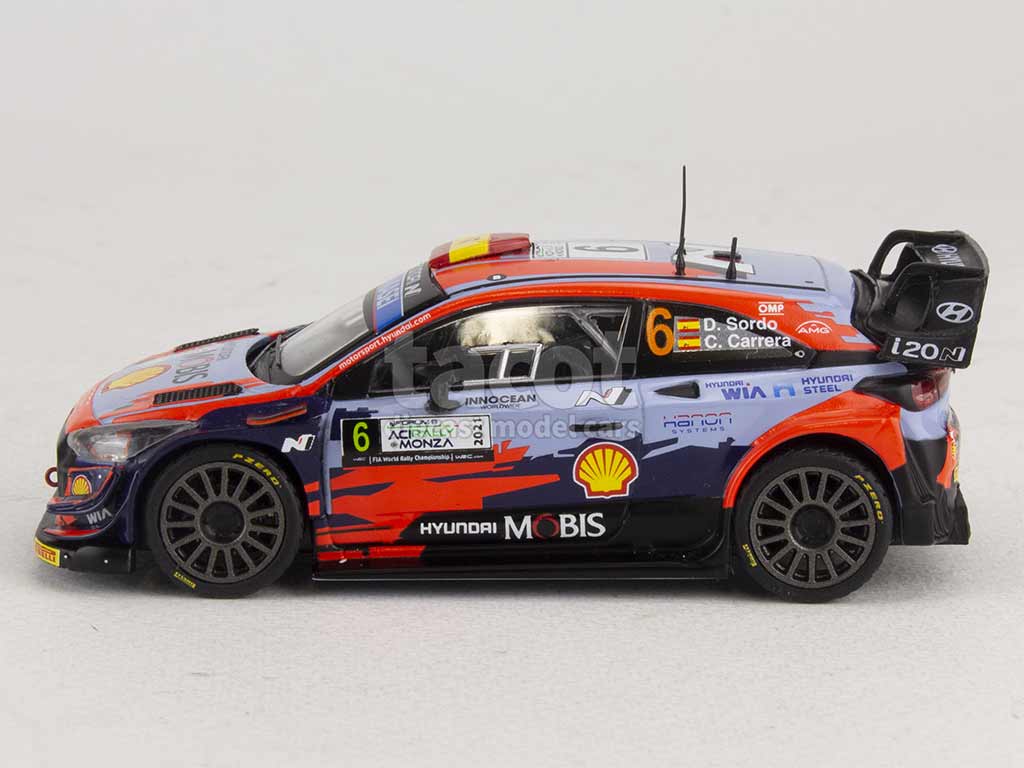 98916 Hyundai i20 Coupe WRC Rally Monza 2021