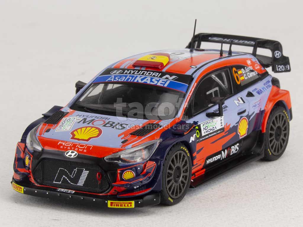 98916 Hyundai i20 Coupe WRC Rally Monza 2021